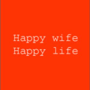 Forex kaart  Happy wife ( oranje)