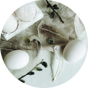 Muurcirkel Eggs