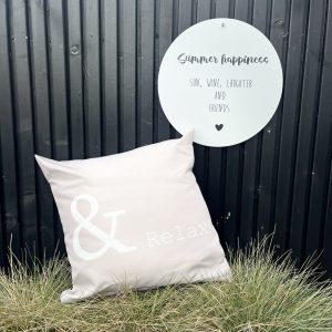 Outdoor kussen & relax (grey)