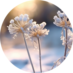 Ice flowers