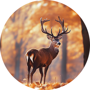 Deer fall