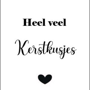 Heel veel kerstkusjes