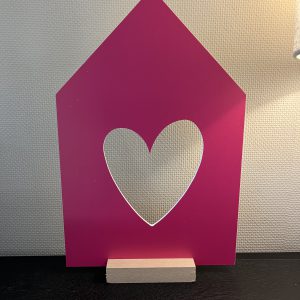 Huisje pink