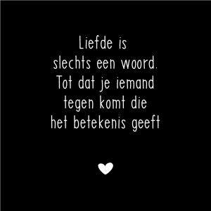 Liefde is