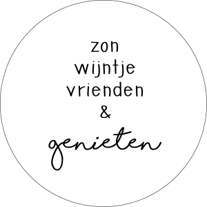 Zon wijntje vrienden