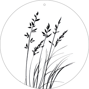 Tuincirkel Black grass