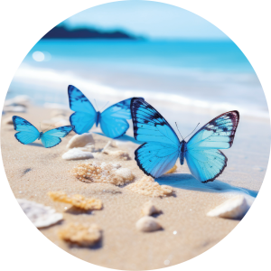 Blue butterfly