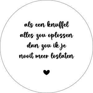 Als een knuffel