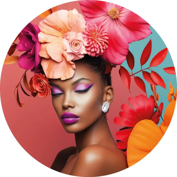 Beautiful young Black woman