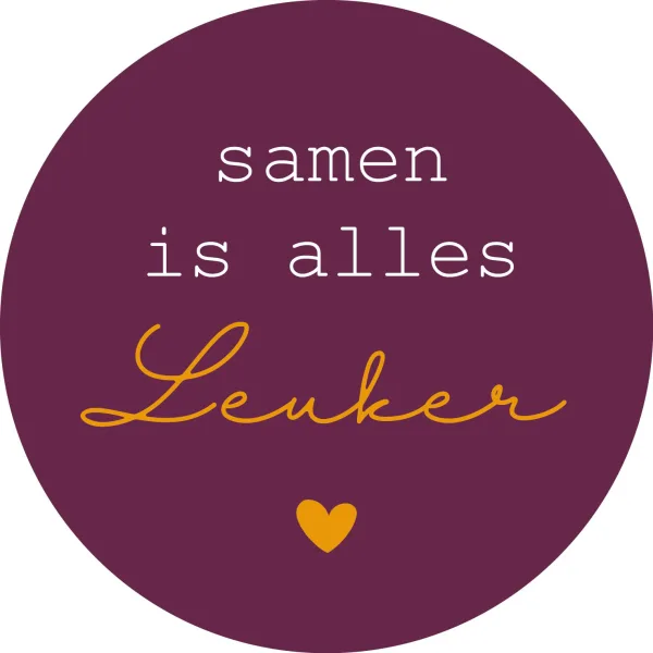 Samen is alles leuker