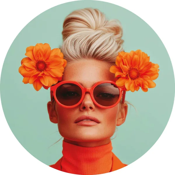 Orange woman