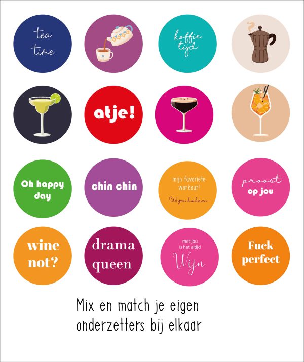 Onderzetters Forex Mix en match