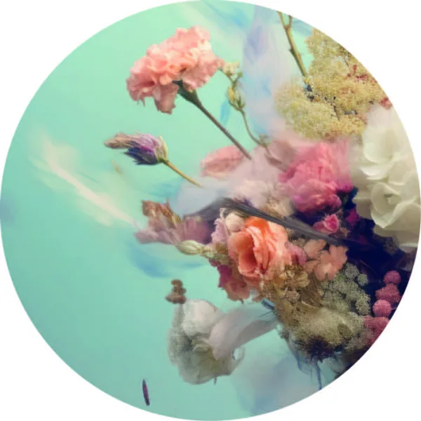 Blauwe bloemen