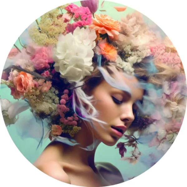 Flower woman