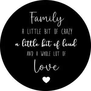 Family (zwart)