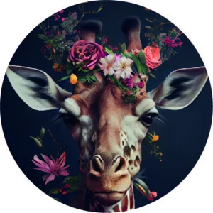 Giraf Bloemen