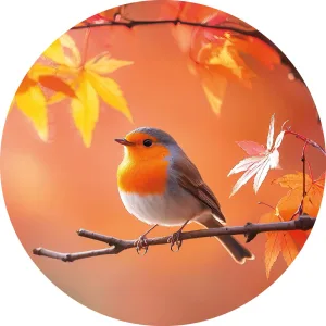 Herfst vogeltje