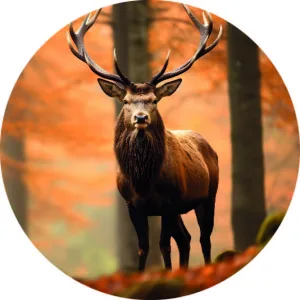 Deer fall