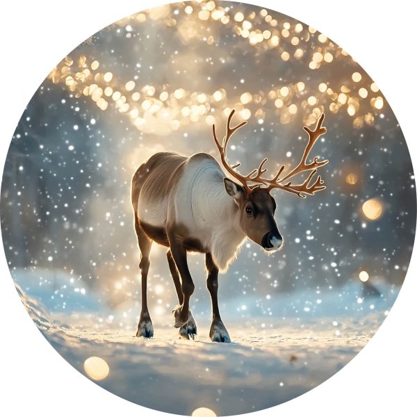 Winter deer