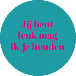 Jij bent leuk