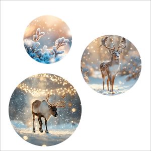 Christmas deer