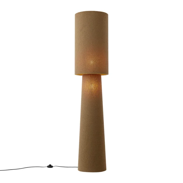 Japandi vloerlamp bruin teddy - Afbeelding 3