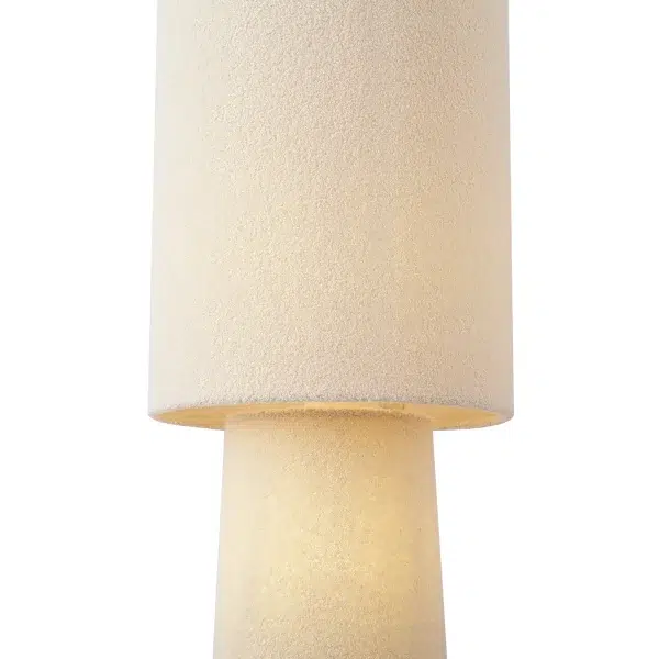 Japandi vloerlamp beige teddy - Afbeelding 5