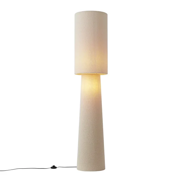 Japandi vloerlamp beige teddy - Afbeelding 6