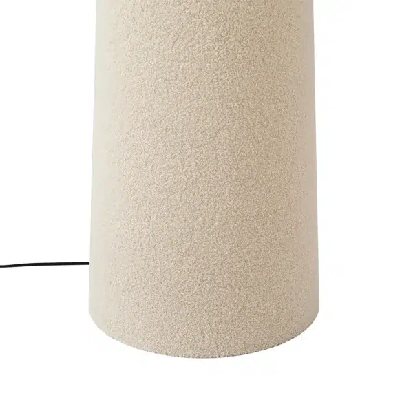 Japandi vloerlamp beige teddy - Afbeelding 3