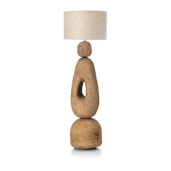 The Lampatha Christie Floor Lamp - Mud - XL
