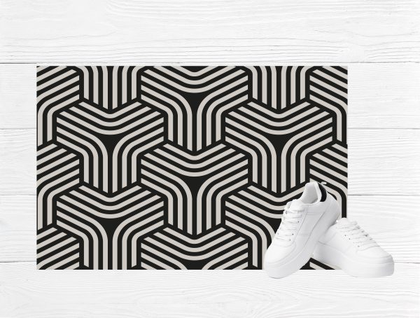 Waves beige/zwart