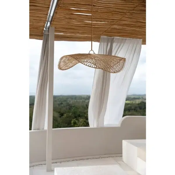 The Chapeau Pendant - Natural - L
